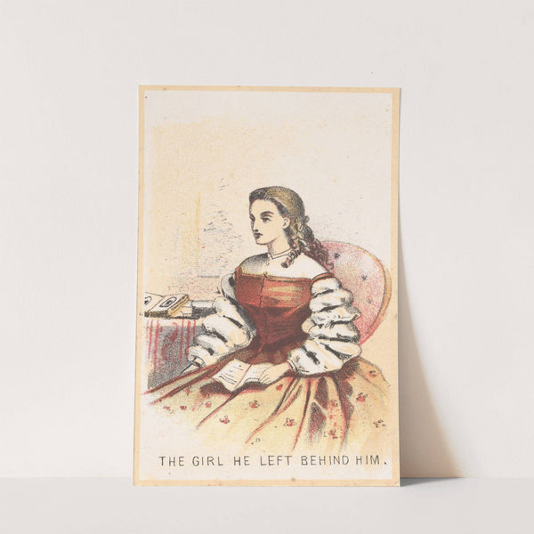 The Girl He Left Behind Him (1864) by Winslow Homer