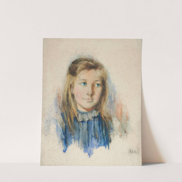 The girl with flaxen hair by Frances Hodgkins