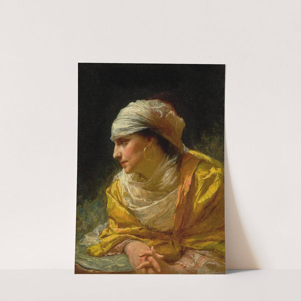 The Glance ( 1881) by Frederick Arthur Bridgman