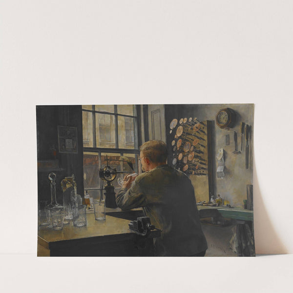 The Glass Engraver (1883) by Charles Frederick Ulrich