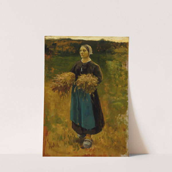 The Gleaner (1859) by Jules Breton