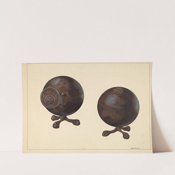 The Globe Coin Bank by William O. Fletcher