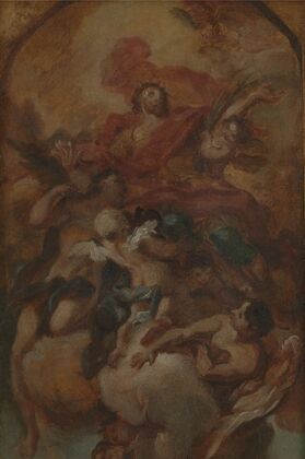 The glorification of St. Oswald