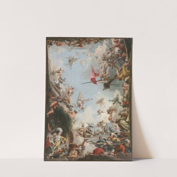 The Glorification of The Giustiniani Family (1783) by Giovanni Domenico Tiepolo