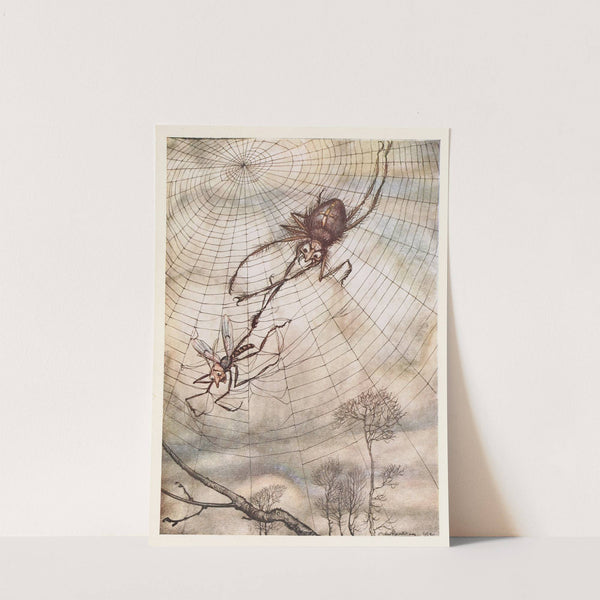 The Gnat and the Lion (1912) by Arthur Rackham