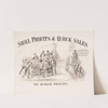 The go-ahead principle; small profits & quick sales (1870) by Currier & Ives.