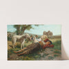 The Goatherder's Siesta by Carlo Ademollo