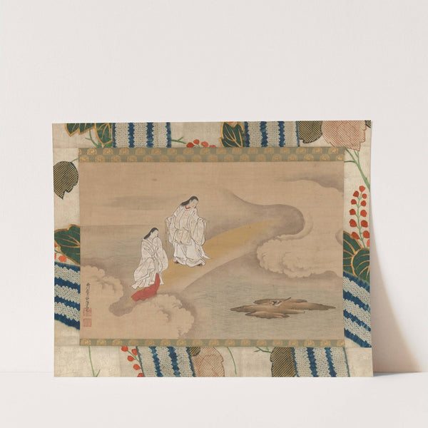 The God Izanagi and Goddess Izanami (18th century) by Nishikawa Sukenobu