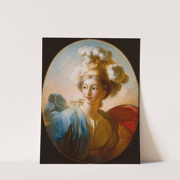 The Goddess Minerva by Jean-Honoré Fragonard