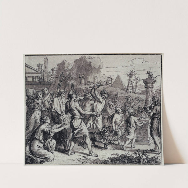 The Gods of Egypt (1718) by Bernard Picart