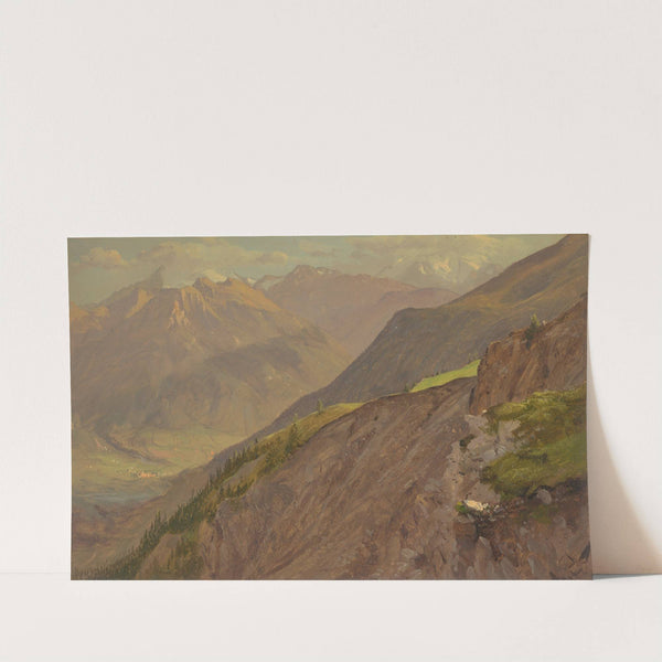 The Goell and Watzmann, near Berchtesgeden (1868) by Frederic Edwin Church