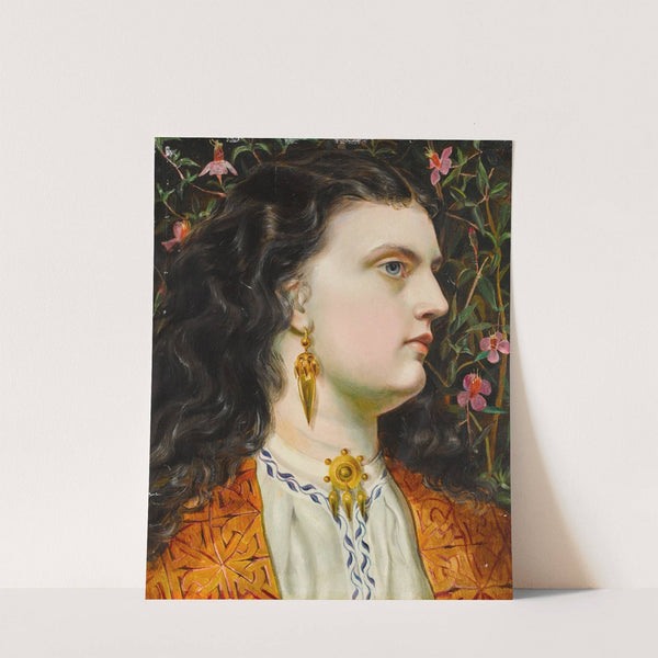 The gold earring by Emma Sandys