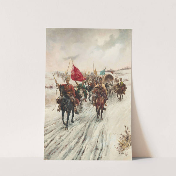 The Gold Escort by Adolf Baumgartner-Stoiloff