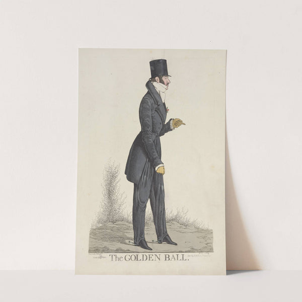 The golden Ball (1819) by Richard Dighton