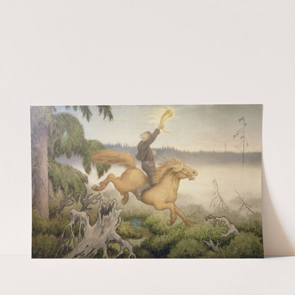 The Golden Horn by Theodor Kittelsen