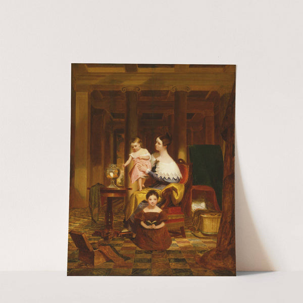 The Goldfish Bowl (Mrs. Richard Cary Morse and Family) by Samuel Finley Breese Morse
