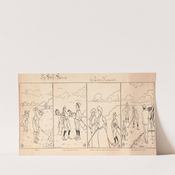 The golf-game (1904) by A. von Husenell