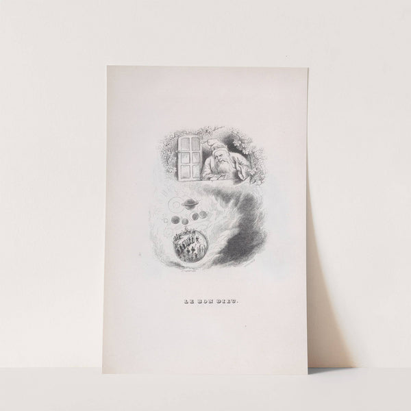 The Good God by J. J. Grandville