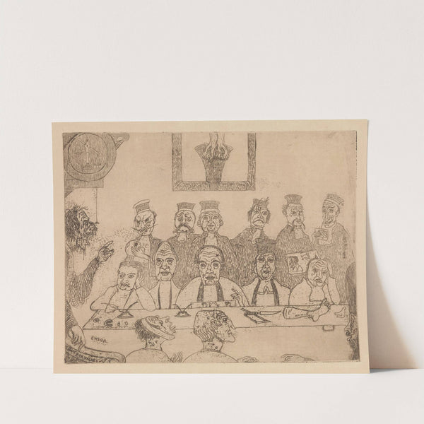 The Good Judges (1894) by James Ensor