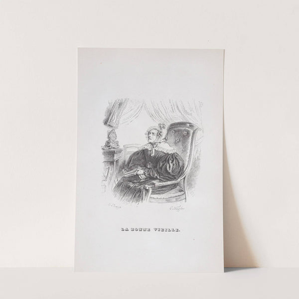 The Good Old Woman by J. J. Grandville