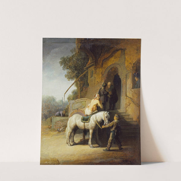 The Good Samaritan by Rembrandt van Rijn