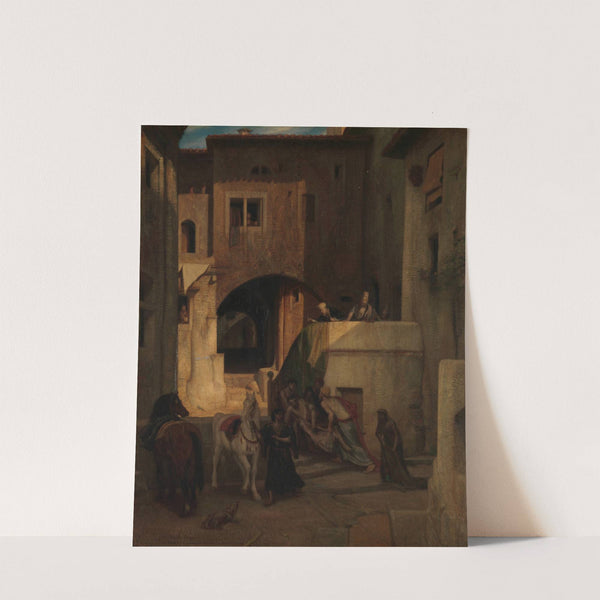 The Good Samaritan (1853) by Alexandre-Gabriel Decamps