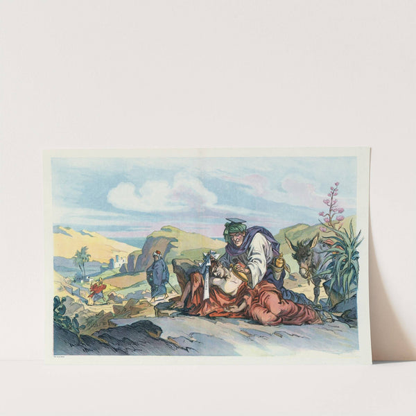 The good samaritan (1912) by Udo Keppler