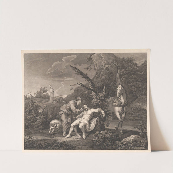 The Good Samaritan (1772) by Simon François Ravenet