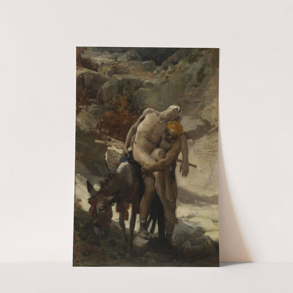 The Good Samaritan, sketch by Aimé Morot