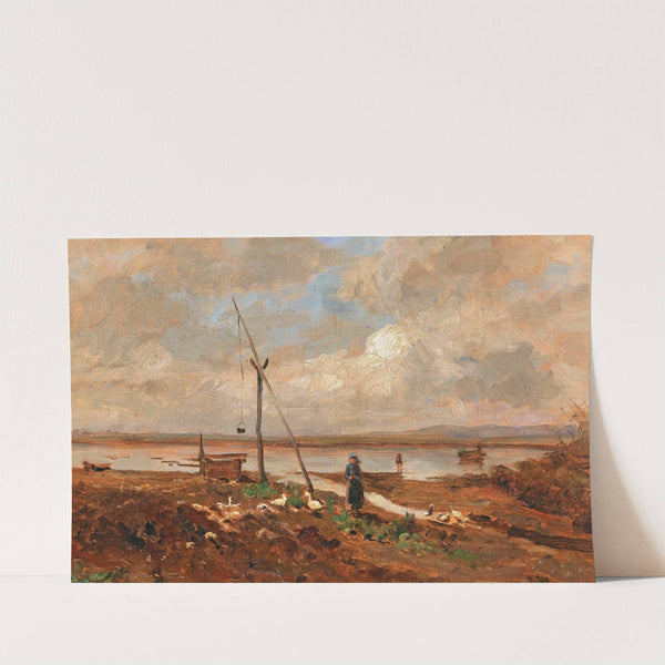 The Goose Girl by Olga Wisinger-Florian