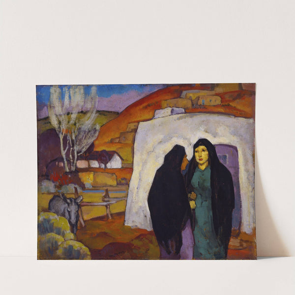 The Gossip by William Penhallow Henderson