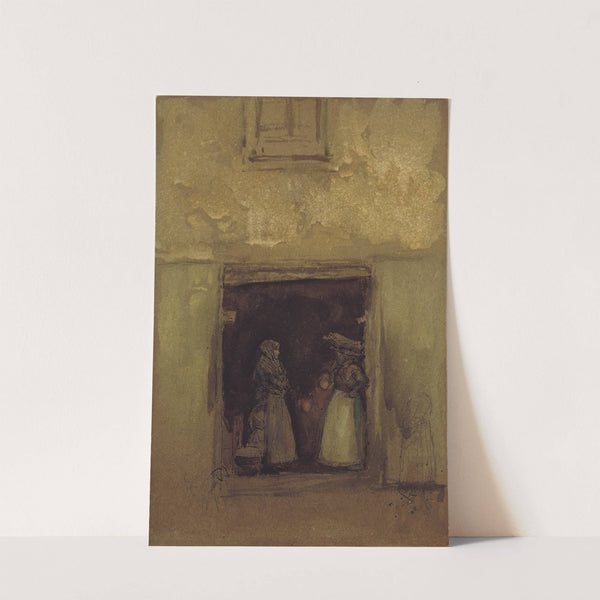 The Gossips (1901) by James Abbott McNeill Whistler