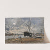 The Gothenburg Harbour in the 1880's by Wilhelm von Gegerfelt