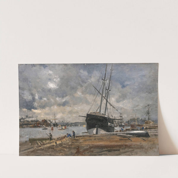 The Gothenburg Harbour in the 1880's by Wilhelm von Gegerfelt