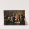The Governors of the Guild of St Luke, Haarlem, 1675 by Jan de Bray