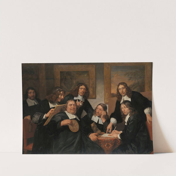 The Governors of the Guild of St Luke, Haarlem, 1675 by Jan de Bray