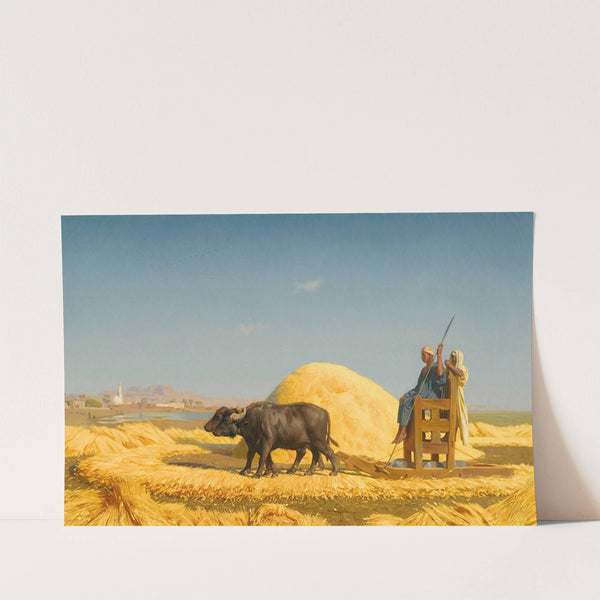 The Grain Threshers, Egypt (1859) by Jean-Léon Gérôme