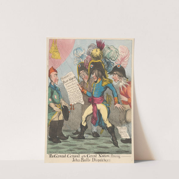 The Grand-Consul of the Great Nation Perusing - John Bulls Dispatches!!! by John Cawse