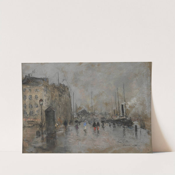 The Grand Quai of Le Havre by Siebe Johannes Ten Cate