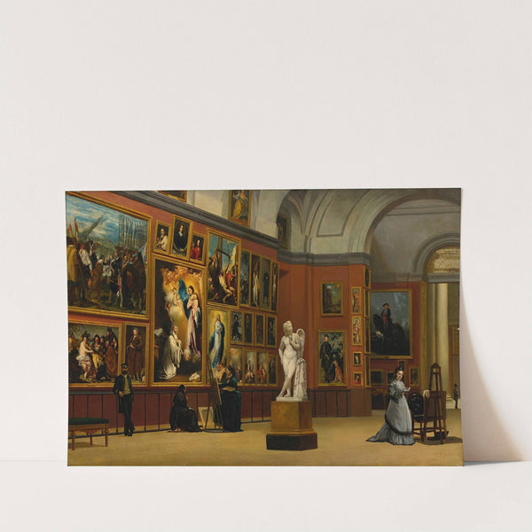 The Grand Salon, The Prado by Francisco Aznar Y García