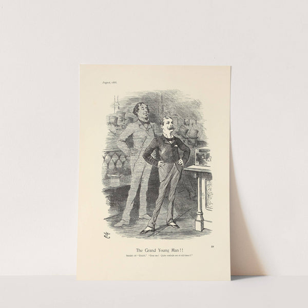 The Grand Young Man!! by Sir John Tenniel