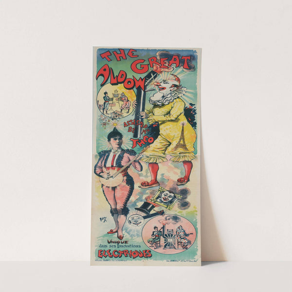 The Great Aldow Assisted By Mlle Theo Unique Dans Ses Innovations Electriques (1880-1890) by Cândido de Faria