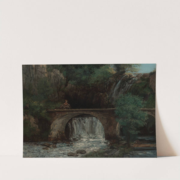 The Great Bridge (1864) by Gustave Courbet