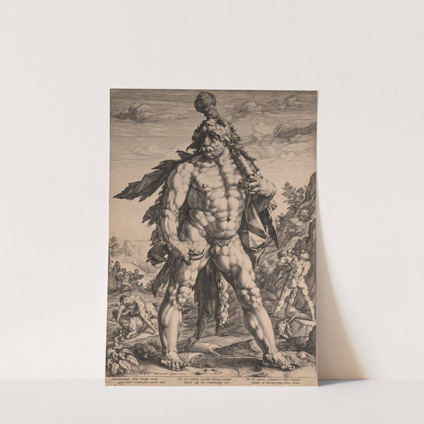 The Great Hercules by Hendrick Goltzius
