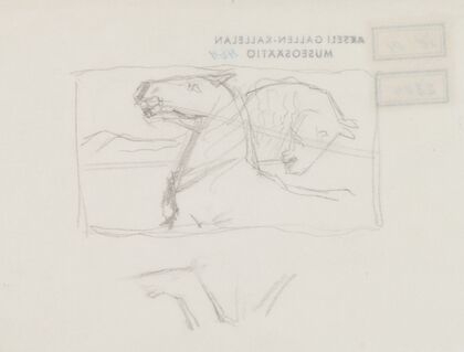 The Great Kalevala, Poem III, horses (1906-1930)