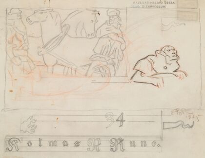 The Great Kalevala, Poem III, sketch