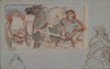 The Great Kalevala, Poem III, sketch.