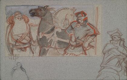 The Great Kalevala, Poem III, sketch.