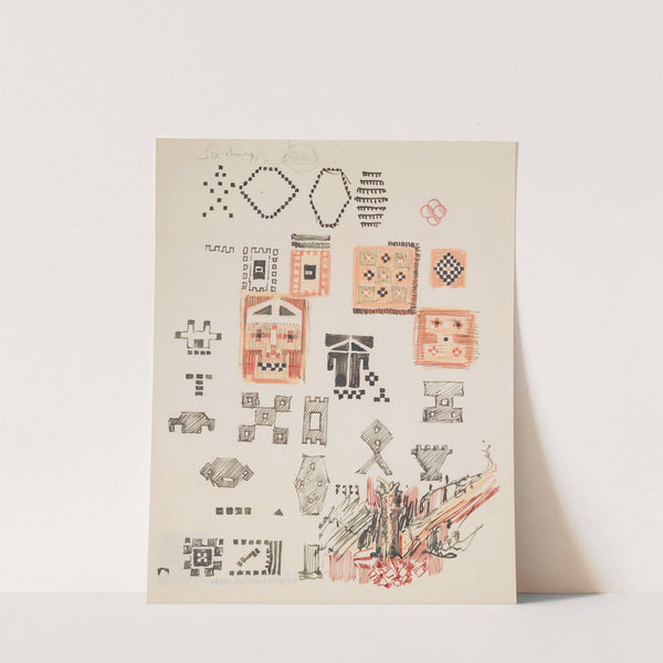 The Great Kalevala, sketch. (1925) by Akseli Gallen-Kallela