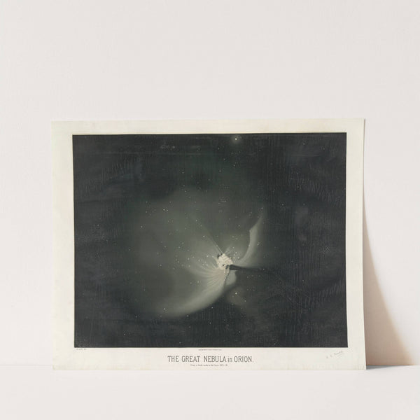The great nebula in Orion by Étienne Léopold Trouvelot